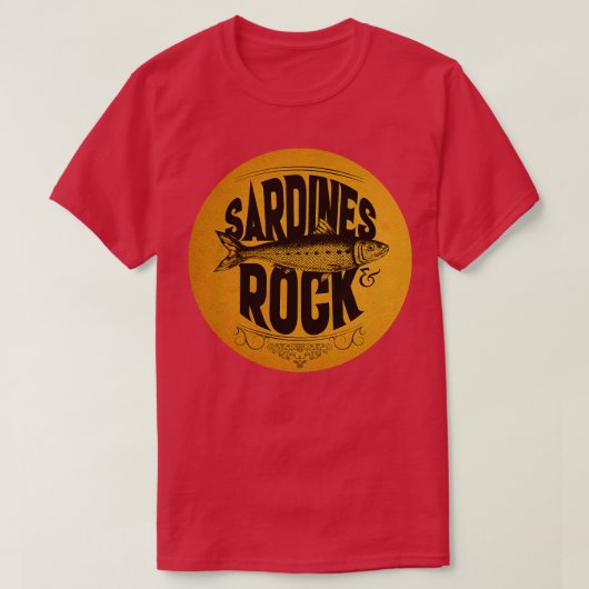 イワシの岩 Tシャツ (デザイン正面)