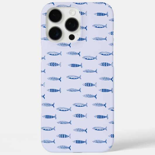 イワシの模様 Case-Mate iPhoneケース (裏面)