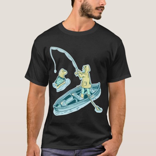 イワシの漁 Tシャツ (正面)