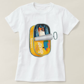 イワシの缶詰の驚き Tシャツ