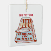 イワシの錫の夏 セラミックオーナメント (右)