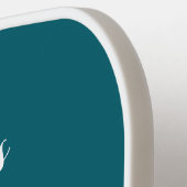 イワシハワイアンティール（緑がかった色） ピックルボールラケット (左詳細)