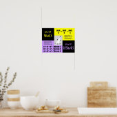 イワシ及びイワシの法則 ポスター (キッチン)