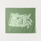 イワシ塩辛スナックの錫 タペストリー (正面(横))