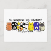 イワシ猫 ポストカード (正面)