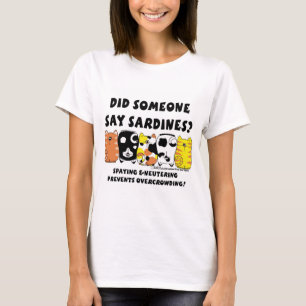 イワシ猫 Tシャツ