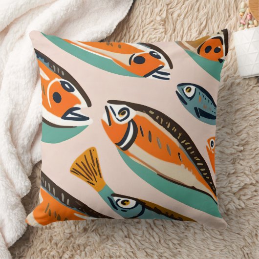 イワシ クッション (ブランケット)