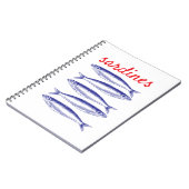 イワシ ノートブック (左側)