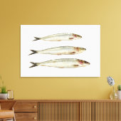 イワシ（ピルチャード） 2 キャンバスプリント (インサイチュ (リビング))