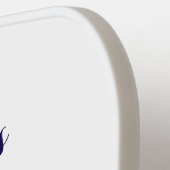 イワシ – ブルーハワイアン ピックルボールラケット (左詳細)