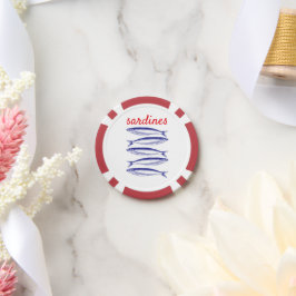 イワシ ポーカーチップ