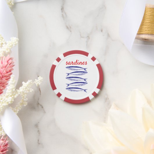 イワシ ポーカーチップ (ウェディング)