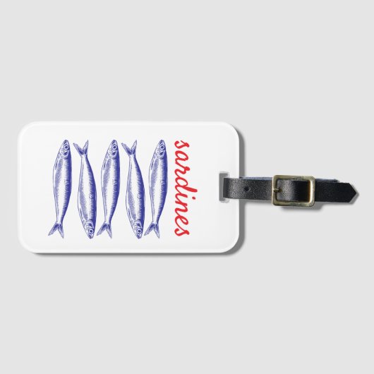 イワシ ラゲッジタグ (正面横)