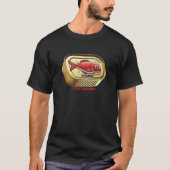 イワシ 塩辛い魚 愛 Tシャツ (正面)