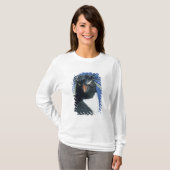 イワトビペンギン (Eudyptes chrysocome) Tシャツ (正面フル)