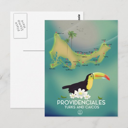 イワナ目 ポストカード (正面/裏面)