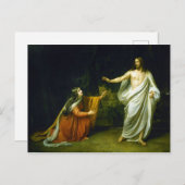 イワノフによるマリア・マグダレネへのキリストの登場 ポストカード (正面/裏面)