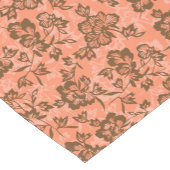 イワラニヴィンテージハワイアンパパイヤフローラ ショートテーブルランナー (コーナー)