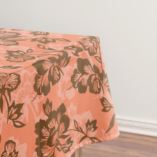 イワラニヴィンテージハワイアンパパイヤフローラ テーブルクロス (インサイチュ)