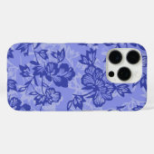 イワラニヴィンテージハワイアン薄紫フローラ Case-Mate iPhoneケース (裏面 (横))