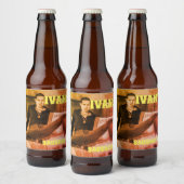 イワンのソーセージIPAラベル ビールラベル (ボトル)