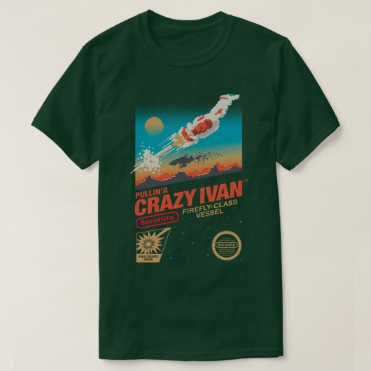 イワン熱狂するン Tシャツ (デザイン正面)