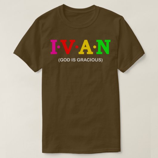 イワン神は恵み2 Tシャツ (デザイン正面)