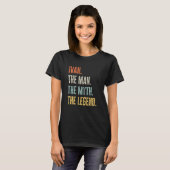 イワン花婿介添人神話の伝説の名最高の前イヴァン Tシャツ (正面フル)