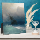 イワン・アイヴァゾフスキーのストリー海に浮かぶ船 フォトプラーク (側面)