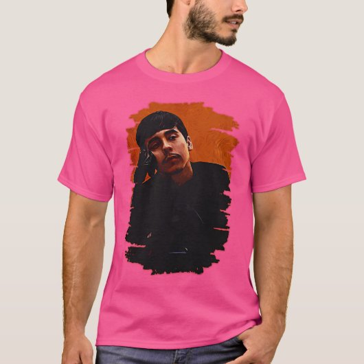 イワン・コルネジョ・ブラシ・アート Tシャツ (正面)