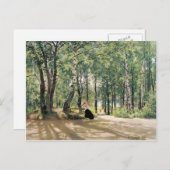 イワン・シシュキン – アットザサマーコテージ ポストカード (正面/裏面)