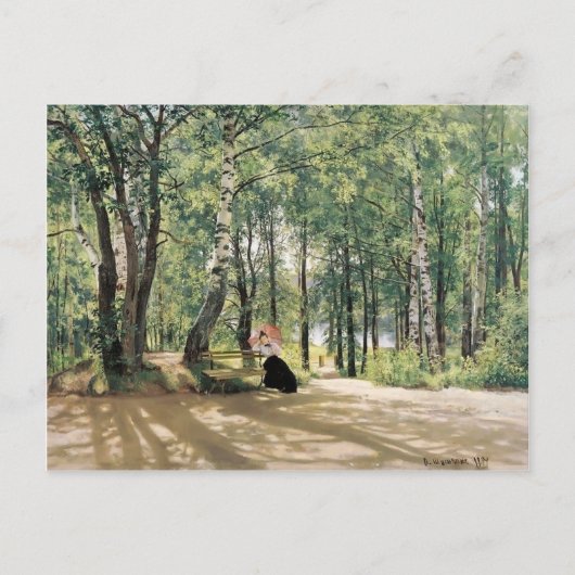 イワン・シシュキン – アットザサマーコテージ ポストカード (正面)