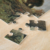 イワン・シーシキン – 朝松の森(1889) ジグソーパズル (側面)