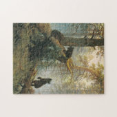 イワン・シーシキン – 朝松の森(1889) ジグソーパズル (横)