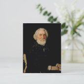 イワン・S・ターゲネフポートレート, 1879 ポストカード (スタンド正面)