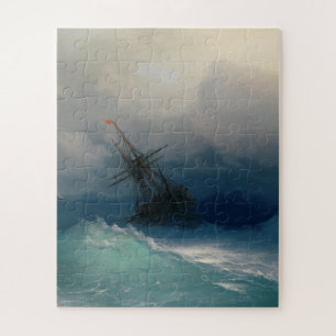 イワンAivazovsky - Ship On Stormy Sea ジグソーパズル
