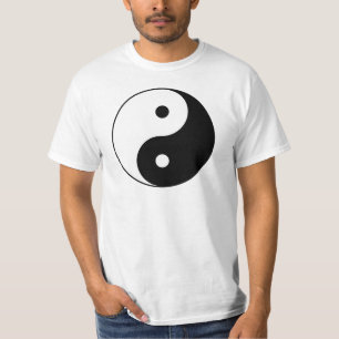 インおよびヤンのやる気を起こさせるな哲学の記号 Tシャツ