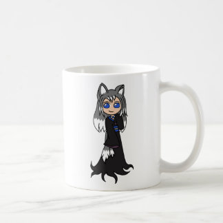 インおよびヤンキツネの女の子(Kitsune) コーヒーマグカップ
