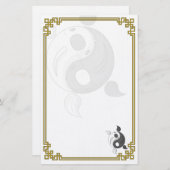 インおよびヤンコイの文房具 便箋 (正面/裏面)