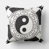 インとヤンアジアシンボル装飾用クッション クッション (裏面)