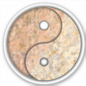 インとヤンカスタムカットのビニールシール シール (正面)