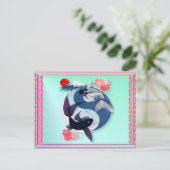 インとヤンコイはがき ポストカード (スタンド正面)