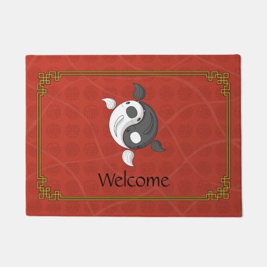 インとヤンザコイ形式 ドアマット (正面)