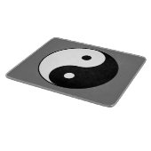 インとヤンシンボル(道教中国の太二) カッティングボード (角)