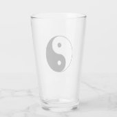 インとヤンシンボル(道教中国の太二) タンブラーグラス (裏面)