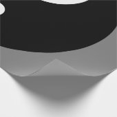 インとヤンシンボル(道教中国の太二) ラッピングペーパー (角)