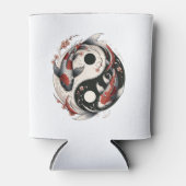 インとヤン日本のコイ魚 缶クーラー (正面)