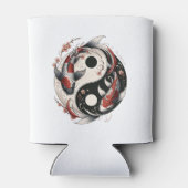 インとヤン日本のコイ魚 缶クーラー (裏面)