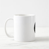 インとヤン輪に日本のイチョウを抱く コーヒーマグカップ (左)