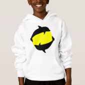 インと可愛いイルカを太陽に (正面)